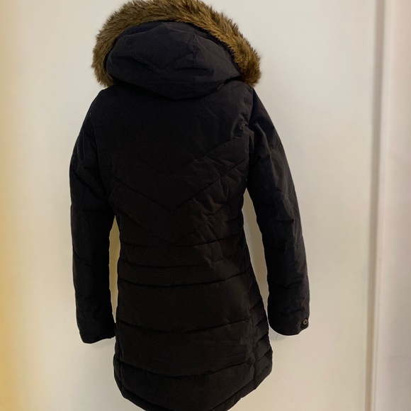 Roxy Women’s Winter Coat – Size Small – Dark Navy – Faux Fur on Hood - Picture 4 of 9